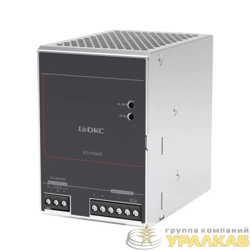 Источник питания "ECO POWER" 1ф 480Вт 20А 24В DKC DPSL480W24V детальная картинка