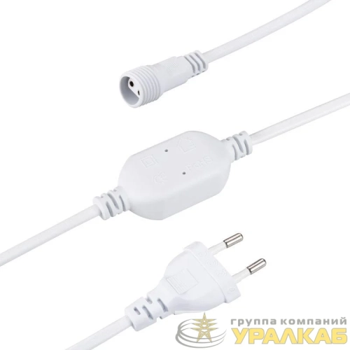 Шнур питания ARD-ICICLE-CLASSIC-1.5M White (230В 1.6А) Ardecoled 042830 детальная картинка