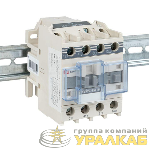 Контактор КМЭ 25А кат. 220В AC 1НО EKF ctr-s-25-220 детальная картинка