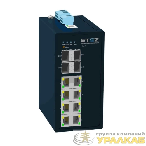 Коммутатор промышленный STEZ3208-4GSFP-PN СТЭЗ 70110038 детальная картинка