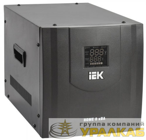Стабилизатор напряжения HOME СНР 1/220 8кВА переносной IEK IVS20-1-08000