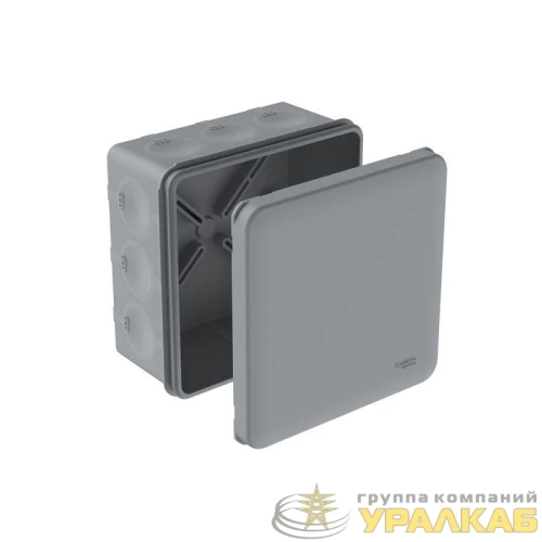Коробка распределительная MultiBox IP66 100х100х50 DIY (со стикером) сер. SE 