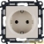 Розетка 1-м СП Valena Life 16А IP2X 250В 2P+E безвинтов. клеммы с лицев. панелью механизм сл. кость Leg 753521 детальная картинка
