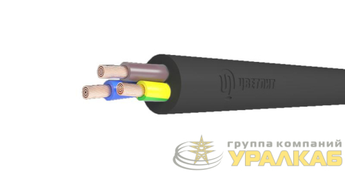 Кабель КГ-ХЛ 3х4 (N PE) 220/380-3 (м) Цветлит 00-00142688 детальная картинка