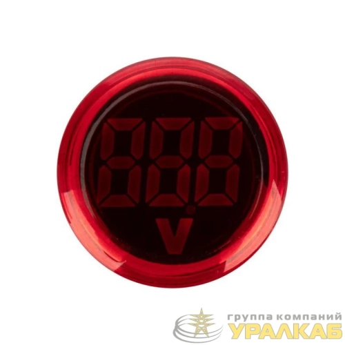 Индикатор значения напряжения красн. VD22 70-500В Rexant 