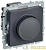 Светорегулятор СП BRITE пов-наж. 600Вт СС10-1-0-БрГ механизм графит IEK BR-D20-0600-K53