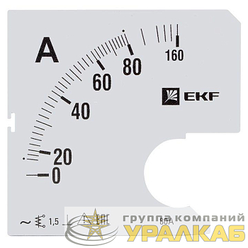 Шкала сменная для A961 80/5А-1.5 PROxima EKF s-a961-80
