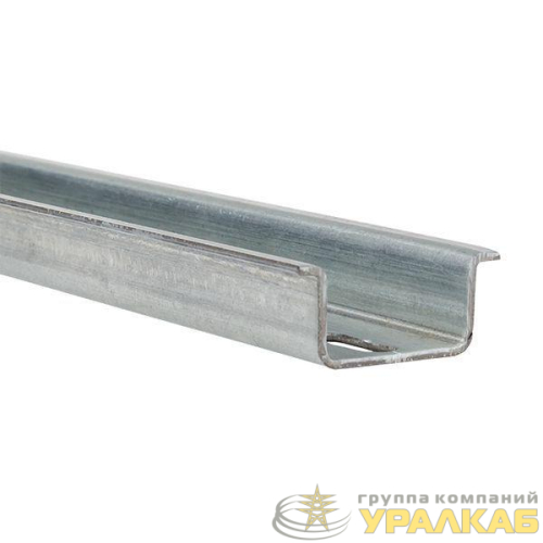 DIN-рейка перфорированная 35х15мм L1000 1.5мм усилен. PROxima EKF 