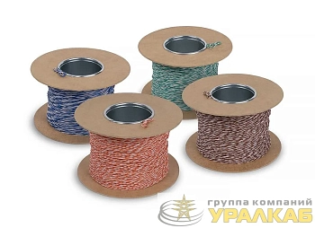Кабель витая пара кроссировочная неэкранир. U/UTP кат.5E 1 пара 24 AWG ОЖ solid без общей внешн. оболочки син. (уп.305м) Cabeus 10962c