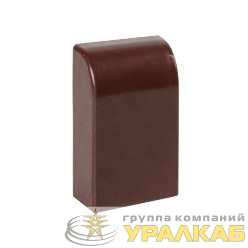 Заглушка 25х25 под темн. дерево Plast PROxima (уп.4шт) EKF ecd-25-25x4 детальная картинка