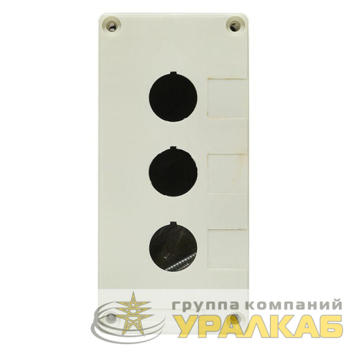 Корпус КП 103 3 кнопки белый EKF cpb-103-w