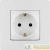 Розетка 1-м СП Etika 16А IP31 250В 2P+E с заземл. защ. шторки немецк. стандарт винтов. клеммы механизм бел. Leg 672222 детальная картинка