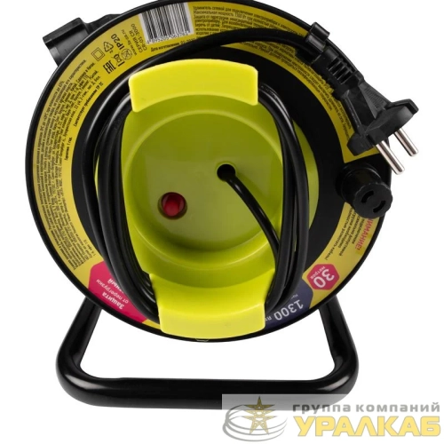 Удлинитель на катушке 1х30м CR-01-3000 ФАZА 