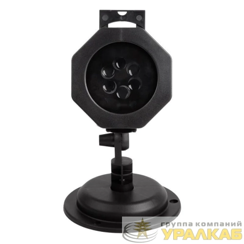 Проектор светодиодный 4LED RGBW 4Вт 12В IP44 12 сменных слайдов Neon-Night 