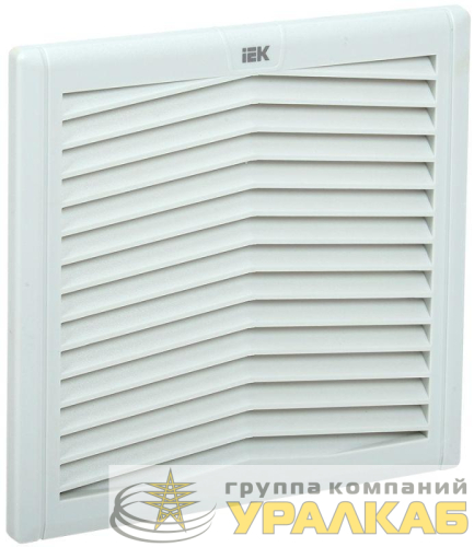 Фильтр с решеткой для вентилятора ВФИ 380куб.м/час IEK YVR10D-EF-380-55 детальная картинка