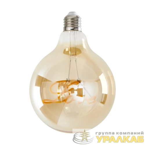 Лампа светодиодная Loft Led G125 4Вт 2500К E27 Voltega 8550 детальная картинка