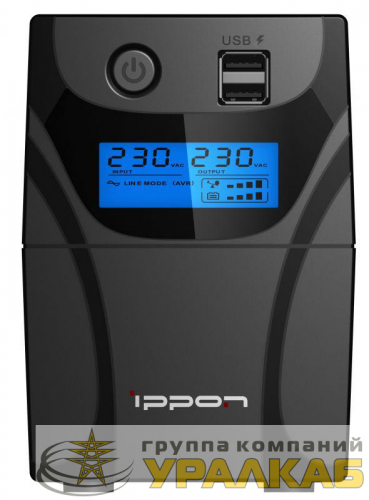 Источник бесперебойного питания Back Power Pro II Euro 650 360Вт 650В.А черн. IPPON 1005511