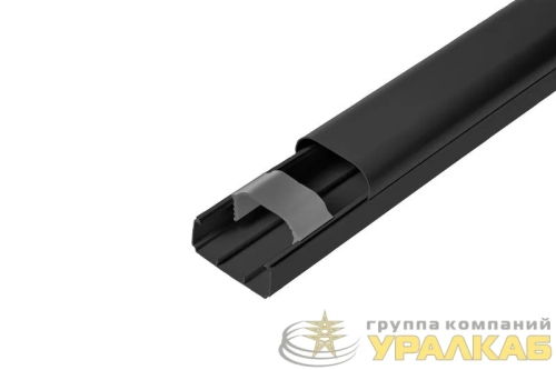 Кабель-канал 74х55 L2000 Арктика черн. Ruvinil 