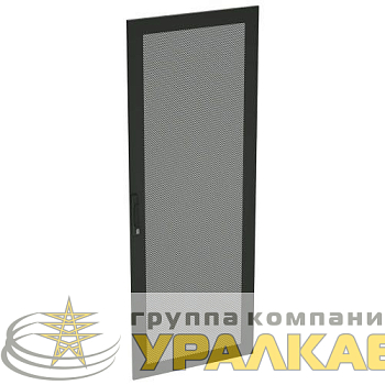 Дверь перфорированная для IT CQE 1600х600 RAL9005 DKC R5ITCPMM1660B
