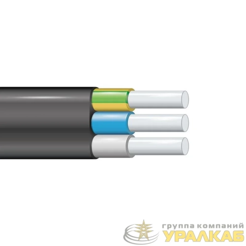 Кабель АВВГ-Пнг(А)-LS 3х4 ОК 0.66кВ (м) ЭЛПРОМ БП-00001508