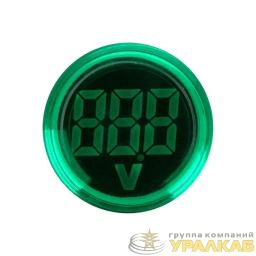 Индикатор значения напряжения зел. VD22 70-500В Rexant 