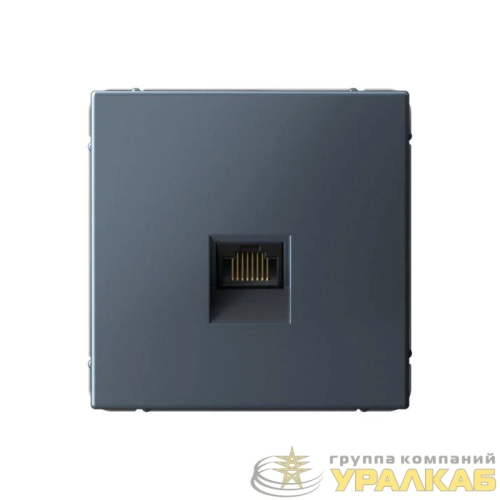 Розетка компьютерная ArtGallery RJ45 кат.6A механизм грифель SE 