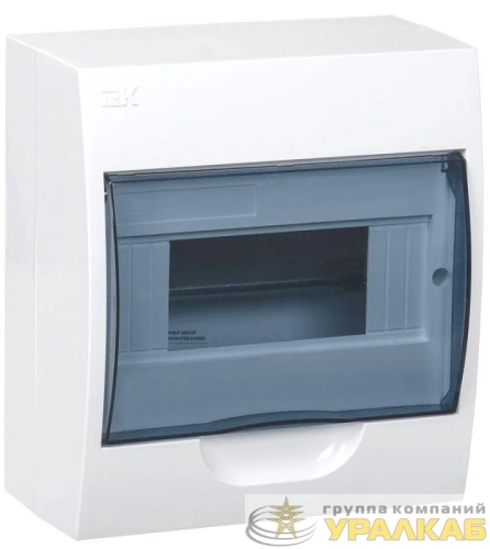 Корпус навесной ЩРН-П-8 Krepta 3 IP41 пластик. бел. IEK 