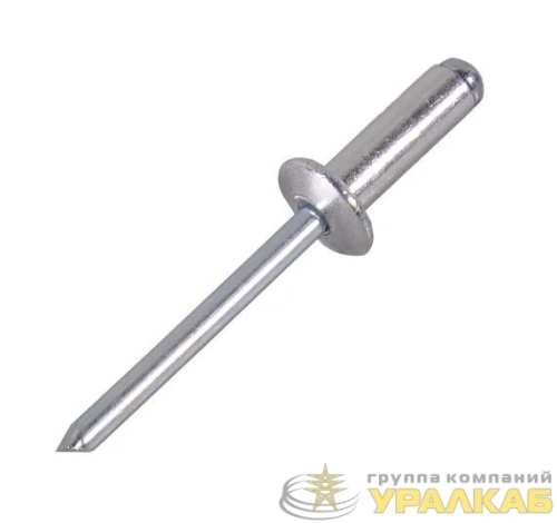Заклепка 4.8х14 алюм. (уп.50шт) Вихрь 73/9/6/7 детальная картинка