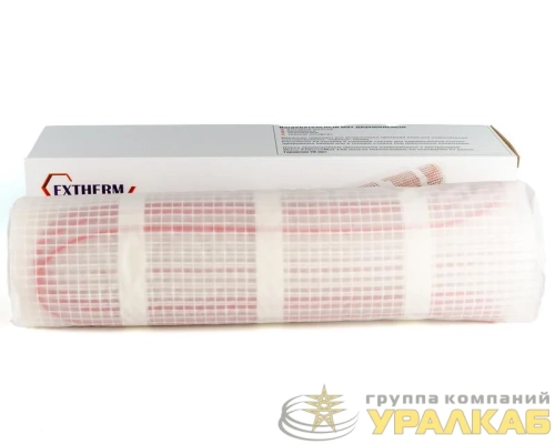 Комплект "Теплый пол" (мат) двухжил. 150Вт/кв.м 450Вт 6х0.5м 3кв.м ExthermMat 150-450-3.0 детальная картинка