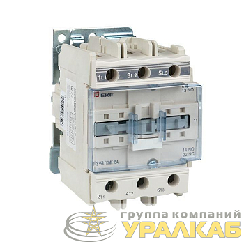 Контактор КМЭ 95А кат. 220В AC 1НО+1НЗ EKF ctr-s-95-220
