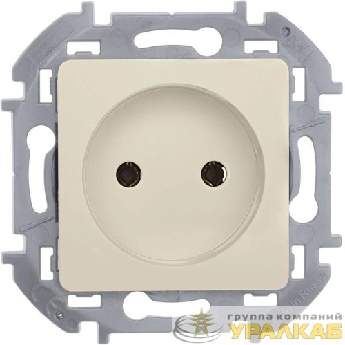 Розетка 1-м СП Inspiria 16А IP20 250В 2P механизм сл. кость IEK 673711 детальная картинка