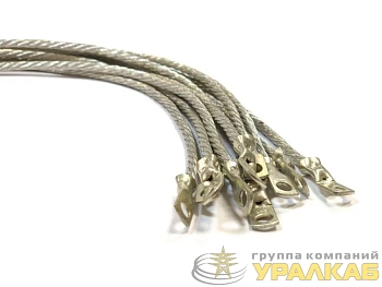 Проводник заземляющий П-1 S=6мм один наконечник ГОФРОМАТИК zeta11210