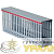Кабель-канал перфорированный 40х40 L2000 RL6 G DKC 