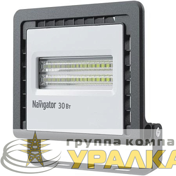 Прожектор светодиодный 14 144 NFL-01-30-6.5K-LED 30Вт 6500К IP65 2400лм черн. Navigator 14144