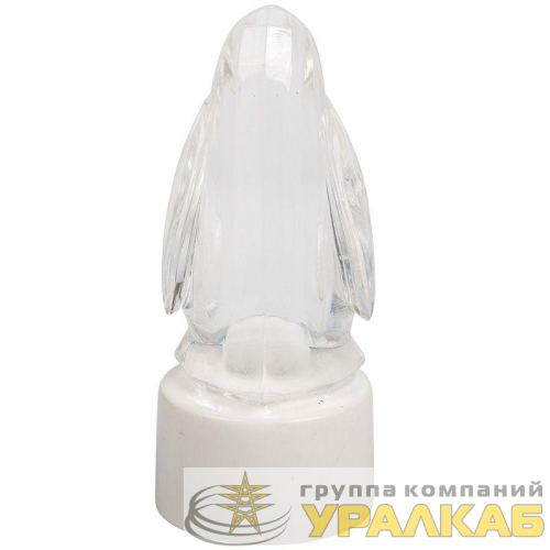 Фигура светодиодная "Пингвин Кристалл" 1LED RGB 0.1Вт IP20 на подставке элементы питания 3хAG13(LR44) (в компл.) Neon-Night 