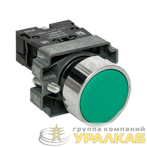 Кнопка BA31 зел. NO IP65 PROxima EKF 
