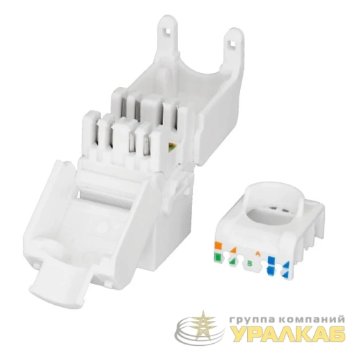 Модуль Keystone Jack RJ45 (8P8C) UTP кат.6 без инструмента SUPRLAN 