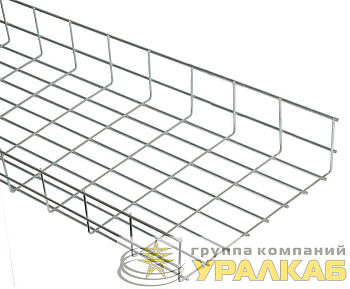 Лоток проволочный 100х60 L3000 сталь 4мм оцинк. IEK CLWG10-060-100-3