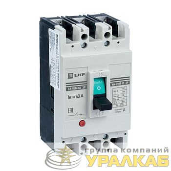 Выключатель автоматический 3п 63/20А 25кА ВА-99М PROxima EKF mccb99-63-20m
