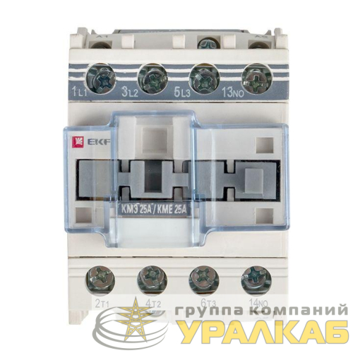 Контактор КМЭ 25А кат. 380В AC 1НЗ EKF 