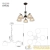 Люстра Jackeline 9141-305 5хE27 40Вт классика Rivoli Люстра Jackeline 9141-305 5хE27 40Вт классика Rivoli