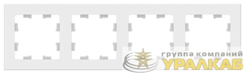 Рамка 4-м AtlasDesign универс. лотос SE ATN001304 детальная картинка