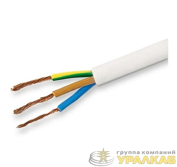 Шнур TOKOV ELECTRIC ШВВП 3х0.5 380В Б (бухта) (м) 