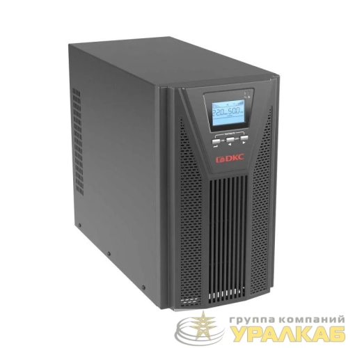 Источник бесперебойного питания Онлайн для Small Tower 2000 ВА/1800Вт 1/1 4xSchuko EPO USB RS-232 RJ45 6х7А.ч DKC 
