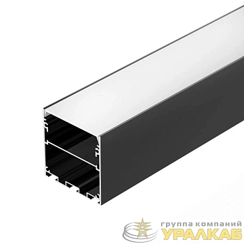 Профиль LINE-M-5050-2500 BLACK L2500 алюм. Arlight 