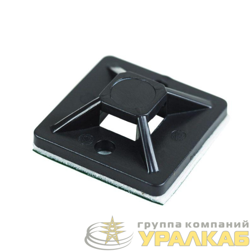 Площадка самоклеящаяся 20х20мм черн. (уп.10шт) Rexant 07-2021-10 детальная картинка