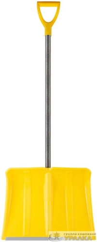 Лопата для уборки снега "Гардения Монблан" 500х375х1340мм стеклопластик. черенок; пластик. 68109 детальная картинка