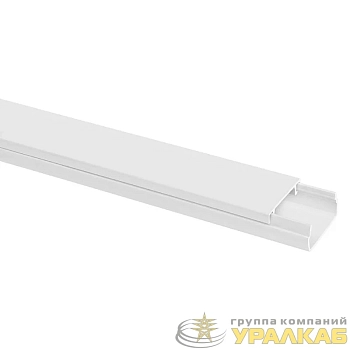 Кабель-канал 20х10 L2000 пластик бел. TOKOV ELECTRIC 