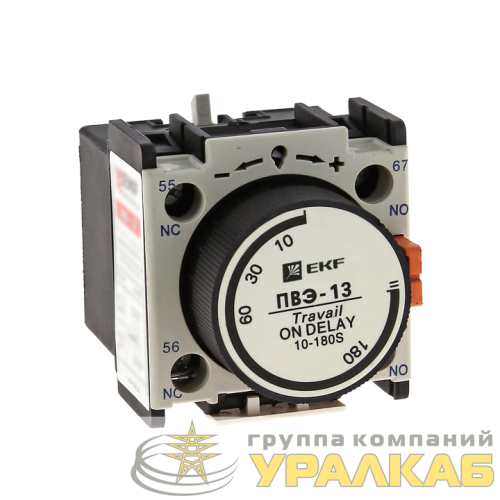 Приставка ПВЭ 13 10-180сек NO+NC EKF ctr-st-13 детальная картинка