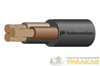 Кабель КГ-ХЛ 3х1 380/660-3 (м) Рыбинсккабель 721126 Кабель КГ-ХЛ 3х1 380/660-3 (м) Рыбинсккабель 721126